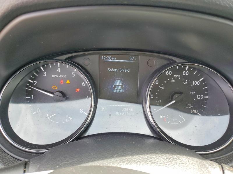 2017 Nissan Rogue VIN 5N1AT2MV6HC730725 COPART salvage auction — FRONT END, Il - Salvage Certificate, sold $2,300 on 2026-07-09 (photo 9)