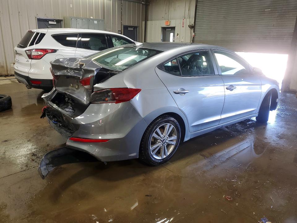 2018 Hyundai Elantra VIN KMHD84LF4JU657844 COPART salvage auction — REAR END, Ga - Cert Of Title-Salvage, sold $1,700 on 2026-07-02 (photo 3)