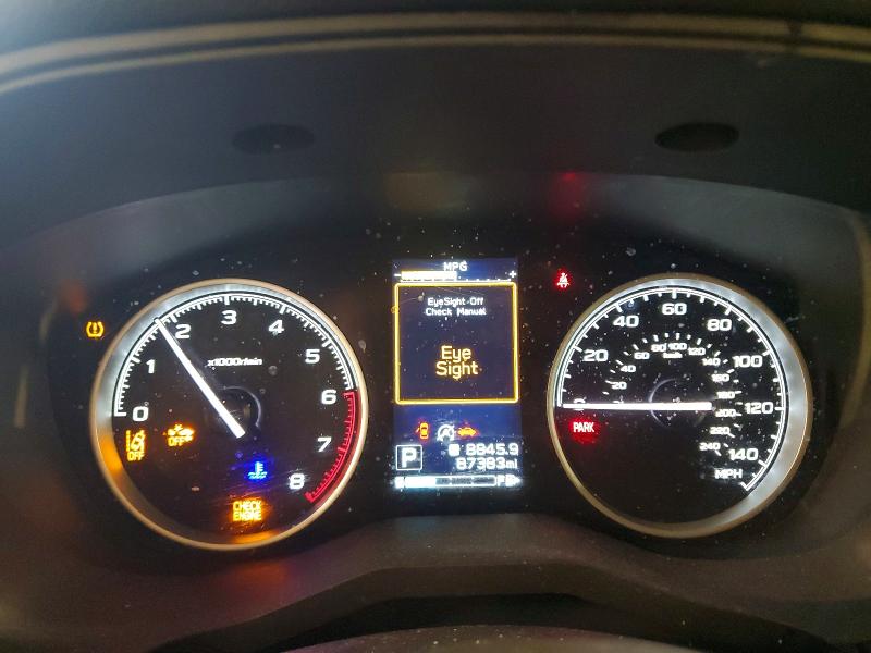 2021 Subaru Forester VIN JF2SKASC5MH519411 COPART salvage auction — FRONT END, Mn - Cert Of Title-Salvage, sold $6,900 on 2026-07-09 (photo 9)