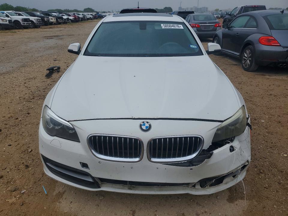 2014 BMW 5er VIN WBA5B1C52ED475935 COPART salvage auction — FRONT END, Tx - Salvage Vehicle Title, sold $1,499 on 2026-07-02 (photo 5)
