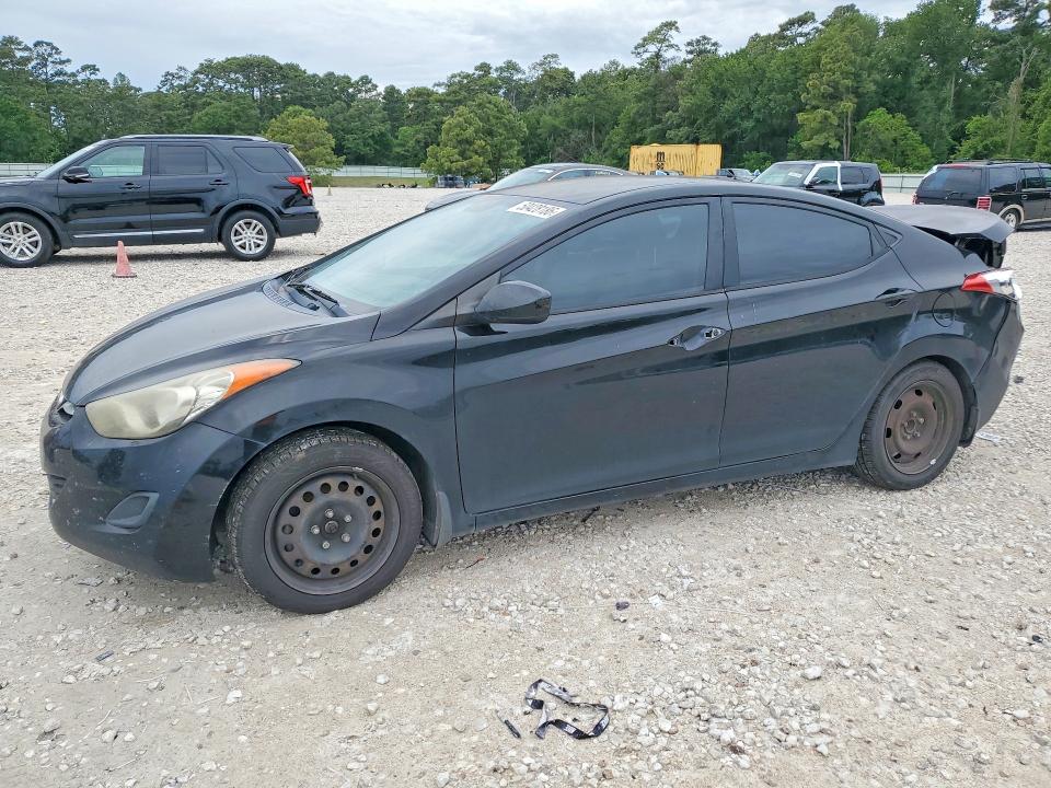2013 Hyundai Elantra VIN KMHDH4AE5DU523844 COPART salvage auction — REAR END, La - Cert Of Title-Salvage, sold $625 on 2026-07-14 (photo 1)