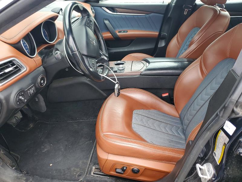2019 Maserati Ghibli VIN ZAM57YTL7K1319118 COPART salvage auction — FRONT END, Tx - Salvage Vehicle Title, sold $10,900 on 2026-07-09 (photo 7)