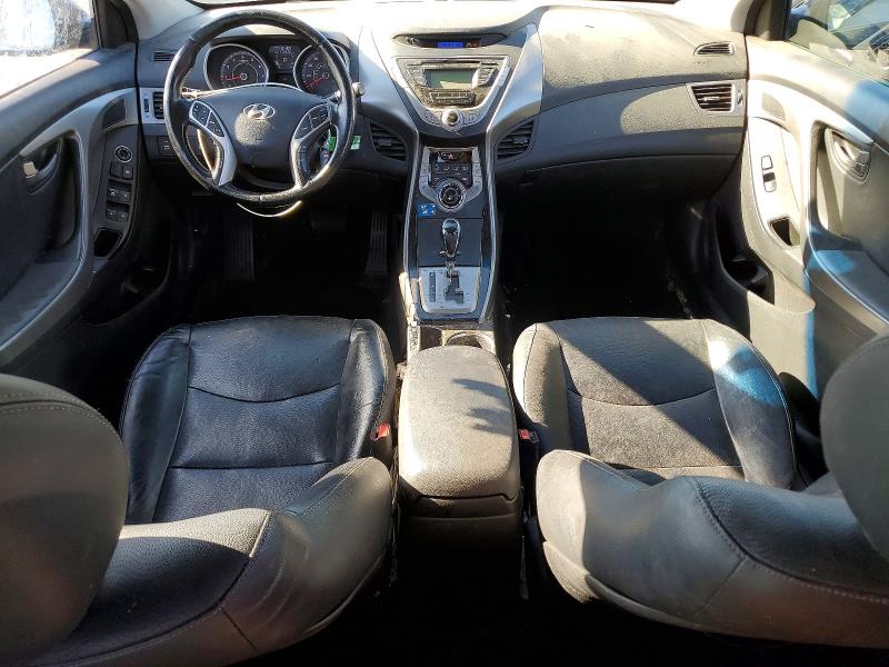 2013 Hyundai Elantra VIN KMHDH4AE9DU544163 COPART salvage auction — REAR END, NV, sold $1,150 on 2026-07-22 (photo 8)