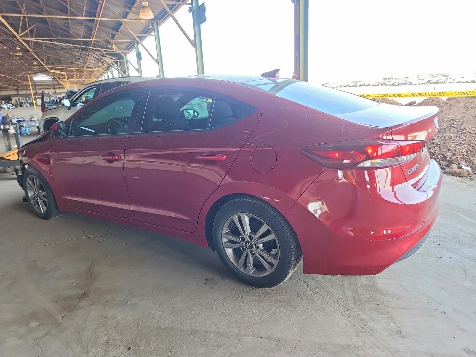 2017 Hyundai Elantra VIN KMHD84LF8HU261605 COPART salvage auction — FRONT END, Id - Salvage Certificate Of Title, sold $2,200 on 2026-07-06 (photo 2)