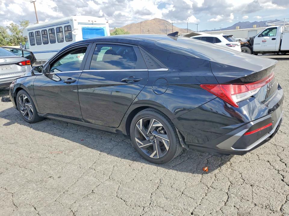 2024 Hyundai Elantra VIN KMHLP4DG9RU677251 COPART salvage auction — REAR END, Ca - Salvage Certificate, sold $1,600 on 2026-07-23 (photo 2)