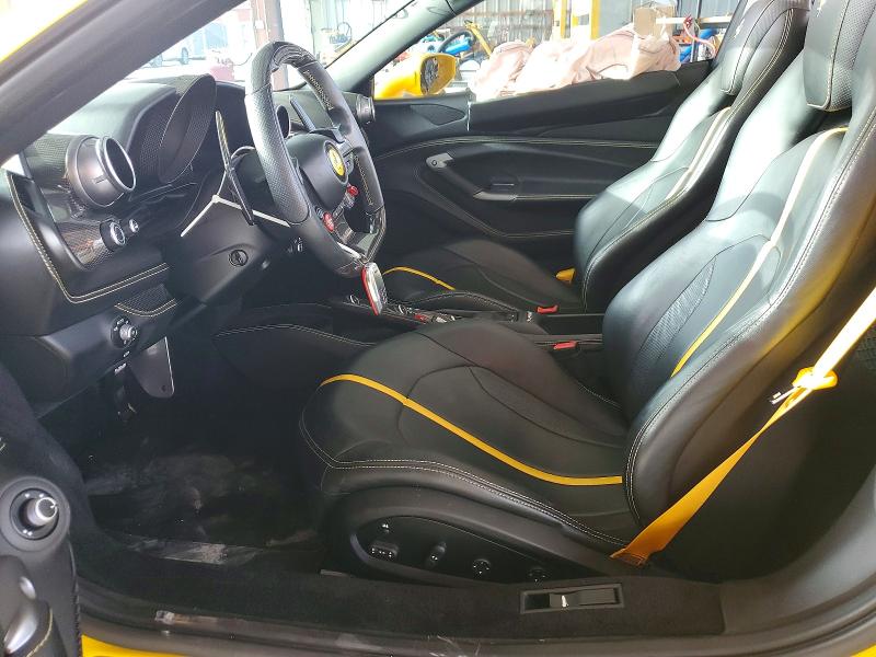 2021 Ferrari VIN ZFF93LMA2M0262015 COPART salvage auction — SIDE, Fl - Cert Of Title Slvg Rebuildable, sold $263,000 on 2026-08-21 (photo 7)