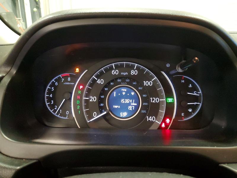 2012 Honda Cr-v VIN JHLRM4H77CC012320 COPART salvage auction — FRONT END, Mt - Salvage Certificate Of A Vehic, sold $2,950 on 2026-07-22 (photo 9)