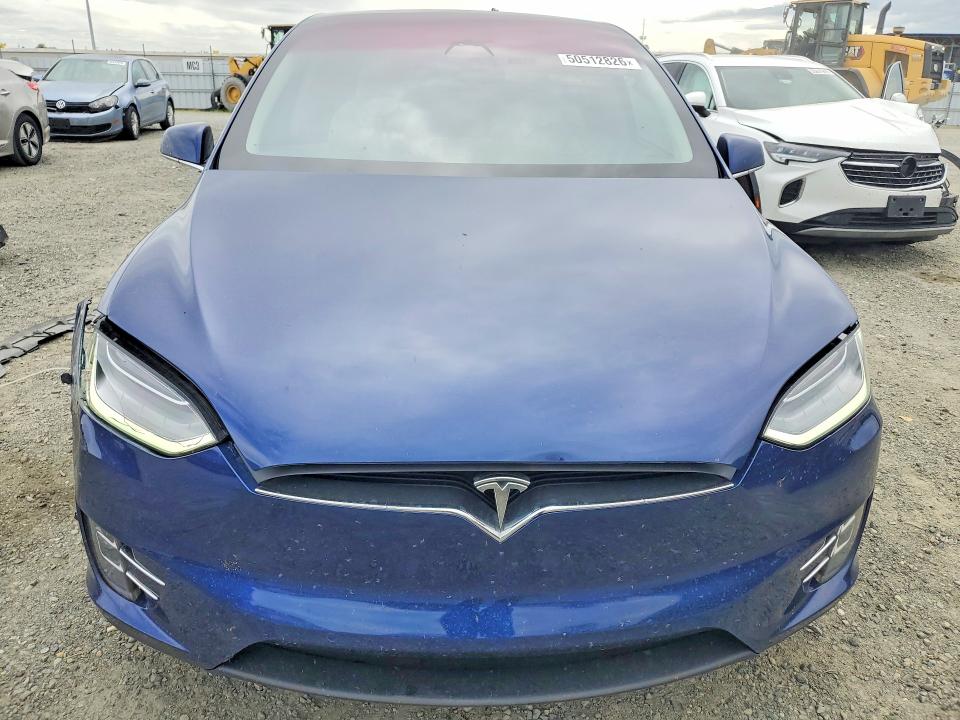 2019 Tesla Model x VIN 5YJXCDE28KF156296 COPART salvage auction — FRONT END, CA - SALVAGE CERTIFICATE, sold $4,150 on 2026-07-21 (photo 5)