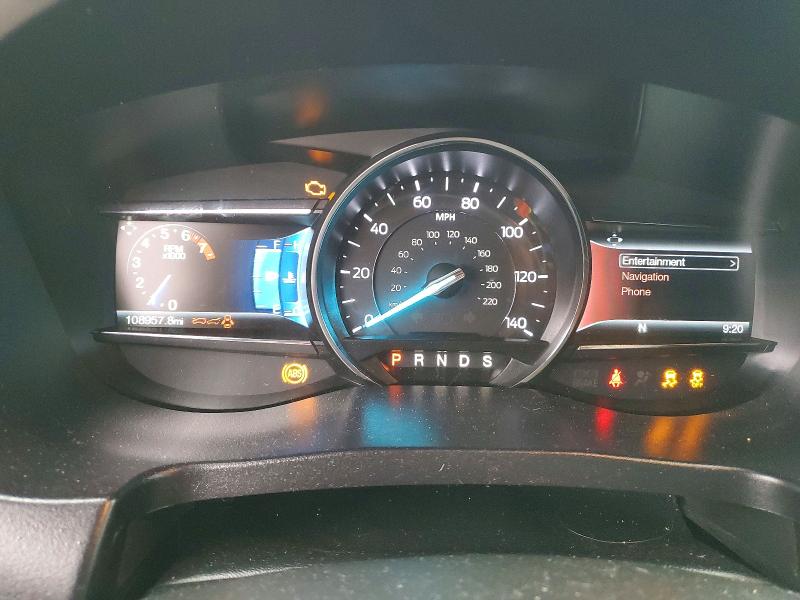2017 Ford Explorer VIN 1FM5K7D81HGC76047 COPART salvage auction — FRONT END, Nc - Salvage Certificate Of Title, sold $4,200 on 2026-07-02 (photo 9)