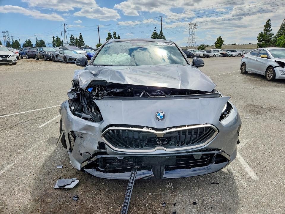 2026 BMW 2er VIN WBA83GG04T7U07546 COPART salvage auction — FRONT END, CA, sold $7,800 on 2026-08-13 (photo 5)