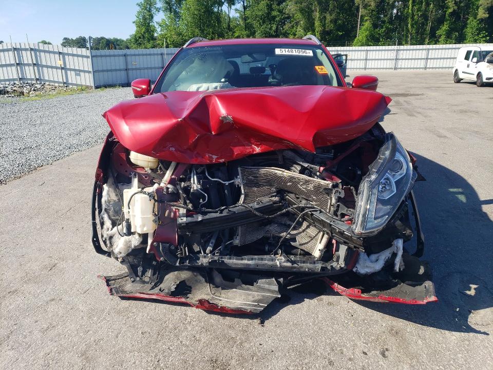 2017 Nissan Rogue VIN JN1BJ1CP8HW024479 COPART salvage auction — FRONT END, NC - SALVAGE CERTIFICATE OF TITLE, sold $550 on 2026-07-02 (photo 5)