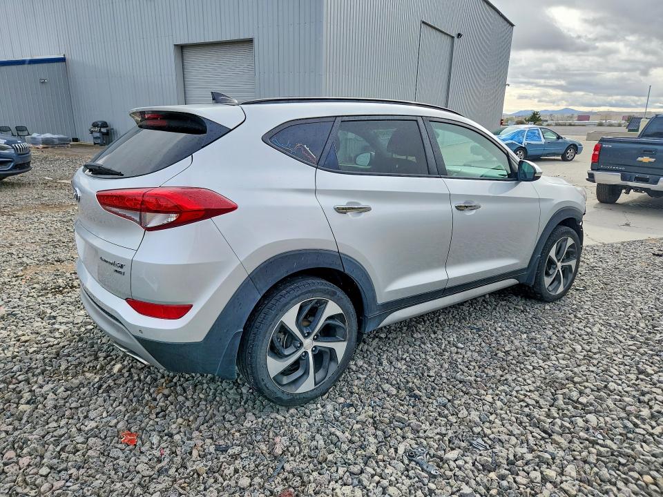 2018 Hyundai Tucson VIN KM8J3CA23JU653327 COPART salvage auction — FRONT END, Nv - Salvage Title, sold $6,100 on 2026-07-02 (photo 3)