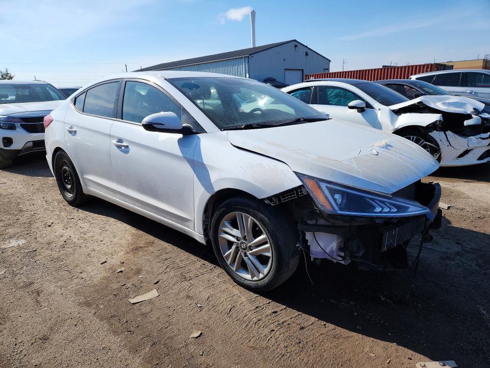 2020 Hyundai Elantra VIN KMHD84LF2LU914731 COPART salvage auction — FRONT END, Salvage Title, sold $200 on 2026-07-16 (photo 4)