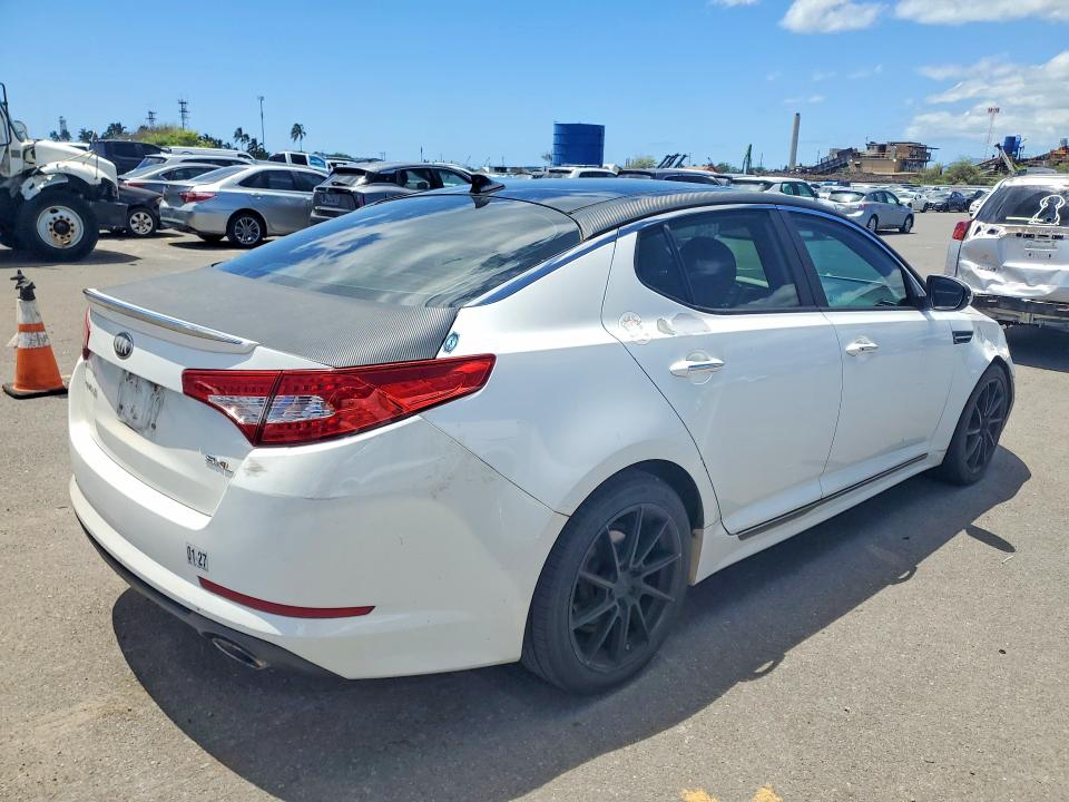 2013 Kia Optima VIN 5XXGR4A66DG206619 COPART salvage auction — FRONT END, Hi - Certificate Of Title, sold $25 on 2026-07-27 (photo 3)