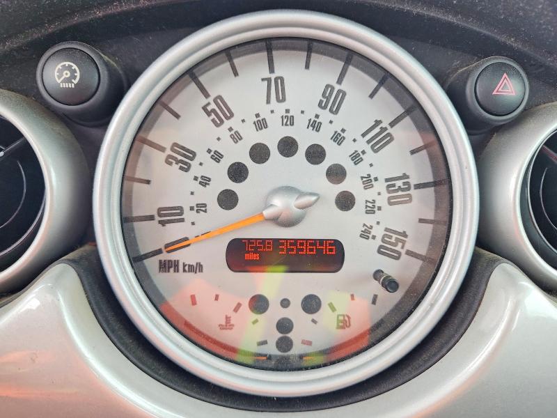 2002 Mini Cooper VIN WMWRC33422TC32776 COPART salvage auction — REAR END, Sc - Cert Of Title-Salvage, sold $250 on 2026-07-06 (photo 9)