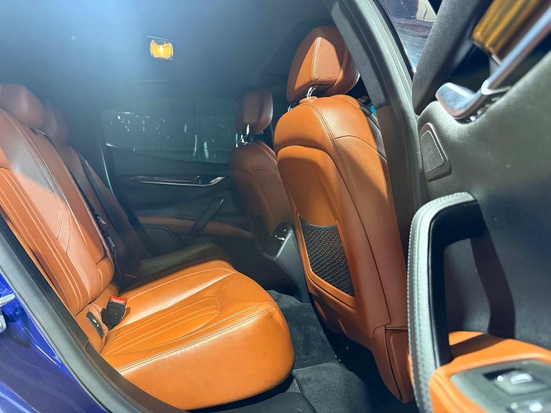 2014 Maserati Ghibli VIN ZAM57RTA0E1087454 COPART salvage auction — DAMAGE HISTORY, Co - Salvage Title (P), sold $18,400 on 2026-07-24 (photo 6)
