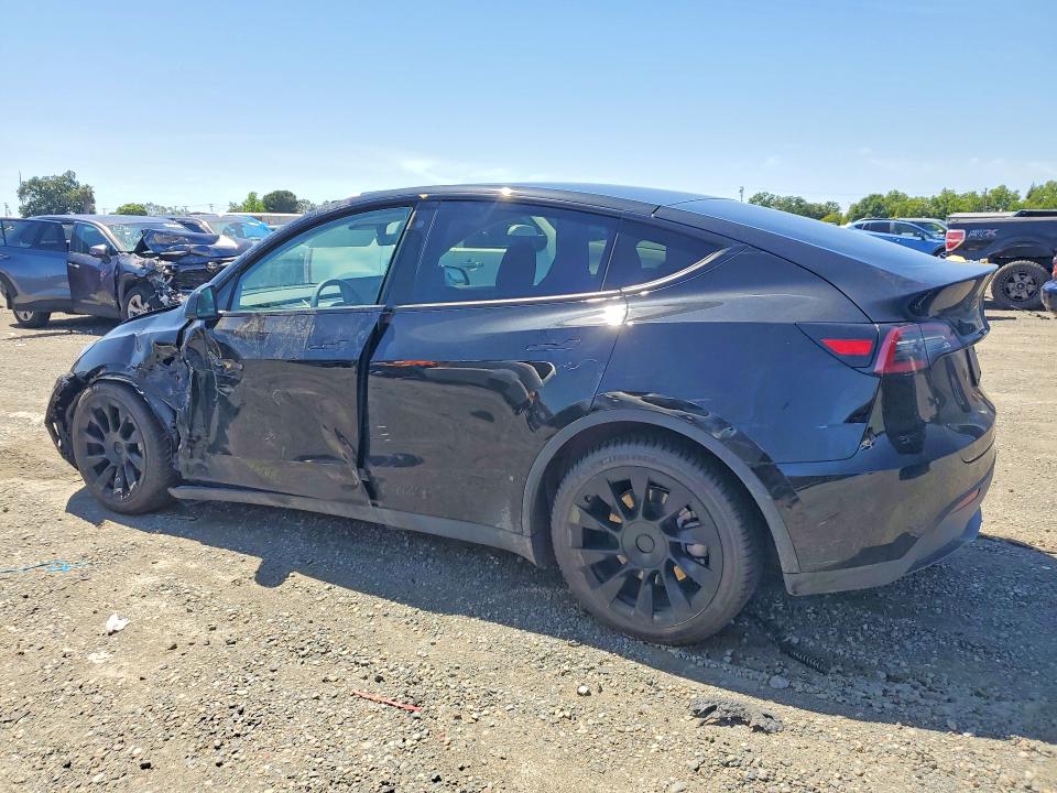 2021 Tesla Model y VIN 5YJYGAEE3MF214691 COPART salvage auction — SIDE, Ca - Salvage Certificate, sold $9,700 on 2026-07-16 (photo 2)