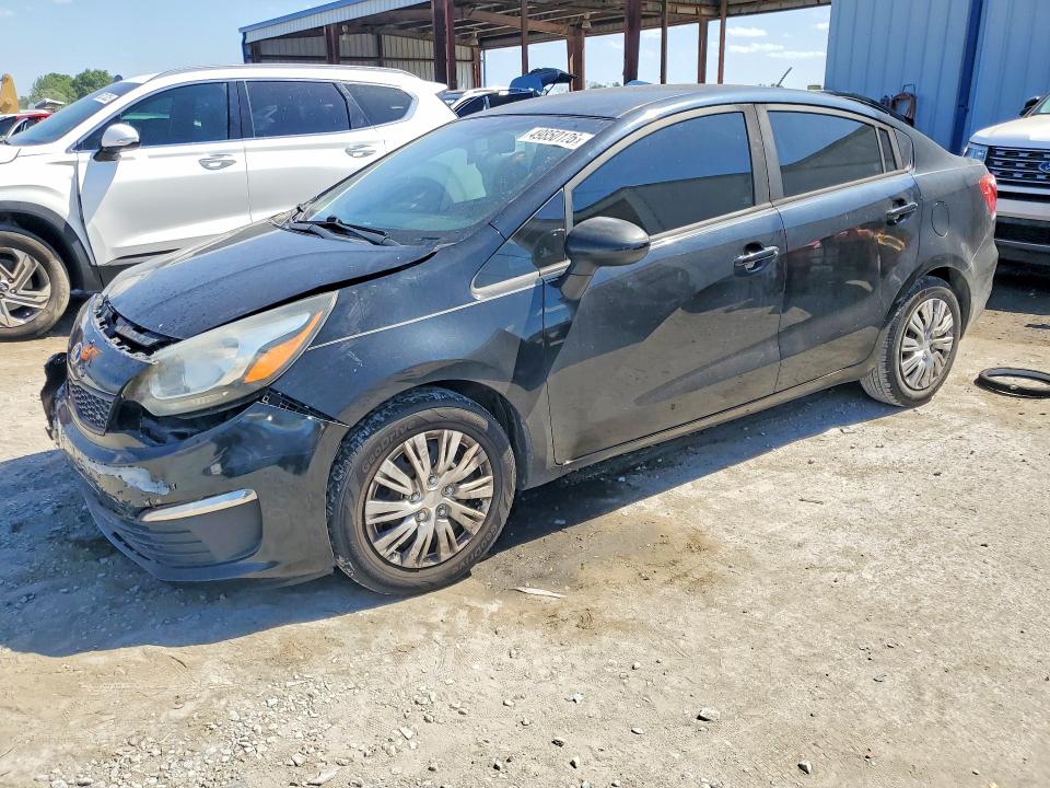 2017 Kia Rio VIN KNADM4A39H6037656 COPART salvage auction — FRONT END, Fl - Cert Of Title Slvg Rebuildable, sold $700 on 2026-07-06 (photo 1)