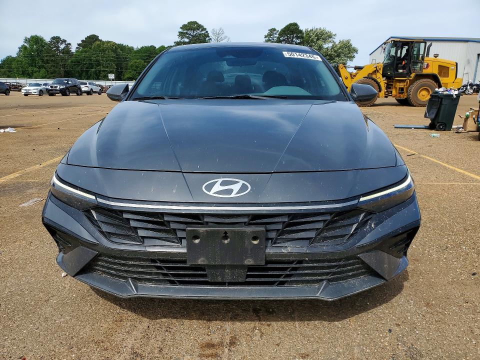 2024 Hyundai Elantra VIN KMHLS4DG3RU720285 COPART salvage auction — MECHANICAL, Tx - Certificate Of Title, sold $7,200 on 2026-07-13 (photo 5)