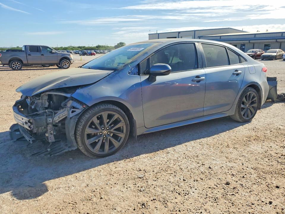 2021 Toyota Corolla VIN JTDEPMAE6MJ131890 COPART salvage auction — FRONT END, Tx - Salvage Vehicle Title, sold $4,300 on 2026-07-09 (photo 1)