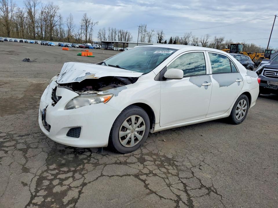2010 Toyota Corolla VIN JTDBU4EE2AJ084908 COPART salvage auction — FRONT END, Or - Salvage Title Certificate, sold $550 on 2026-07-22 (photo 1)