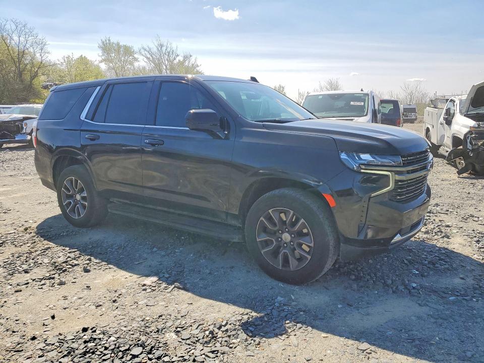 2023 Chevrolet Tahoe VIN 1GNSKLED7PR404636 COPART salvage auction — FRONT END, Md - Certificate Of Title, sold $25,250 on 2026-07-09 (photo 4)