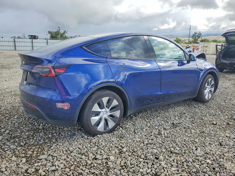 2023 Tesla VIN 7SAYGDEE0PF809264 COPART salvage auction — FRONT END, Salvage Title, sold $70 on 2026-07-21 (photo 3)