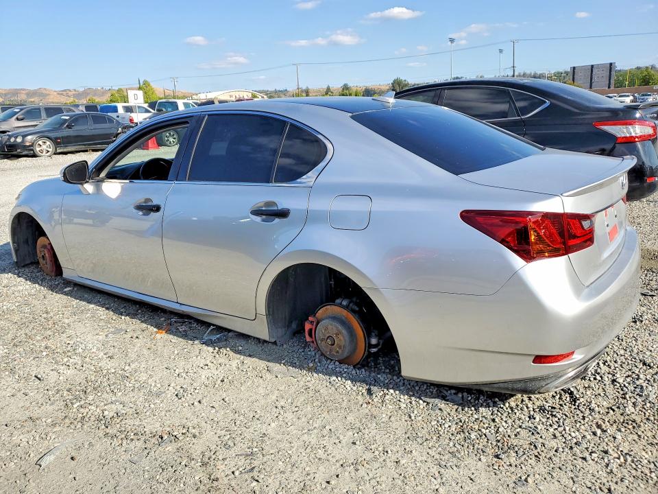2014 Lexus Gs VIN JTHBE1BL8E5043985 COPART salvage auction — VANDALISM, Salvage Title, sold $6,100 on 2026-07-22 (photo 2)