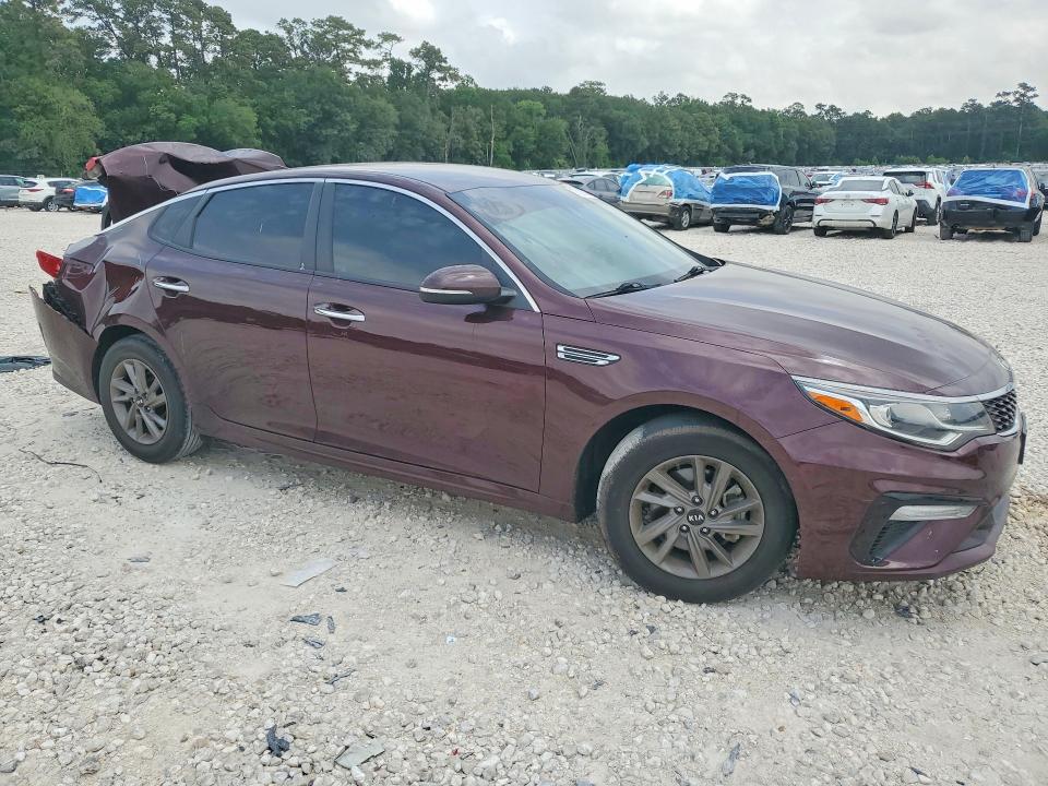 2020 Kia VIN 5XXGT4L37LG401972 COPART salvage auction — REAR END, Tx - Salvage Vehicle Title, sold $625 on 2026-07-28 (photo 4)