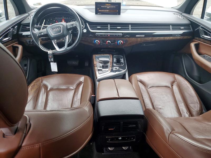 2017 Audi Q7 VIN WA1LAAF7XHD018525 COPART salvage auction — FRONT END, Md - Certificate Of Title, sold $4,400 on 2026-07-02 (photo 8)