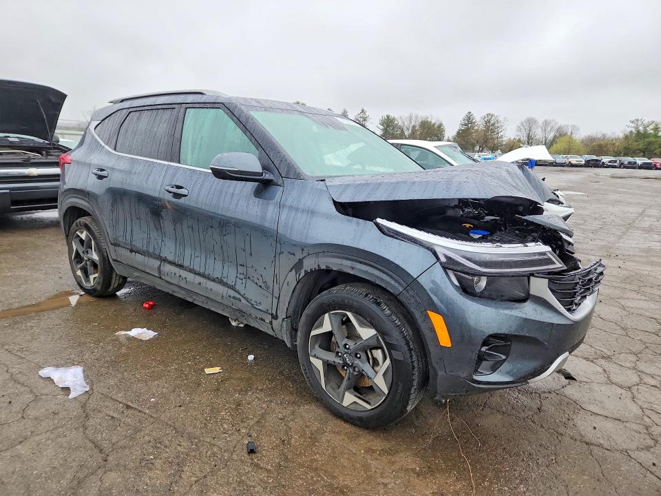 2025 Kia Seltos VIN KNDERCAA7S7804410 COPART salvage auction — FRONT END, Pa - Certificate Of Salvage, sold $6,000 on 2026-07-07 (photo 4)