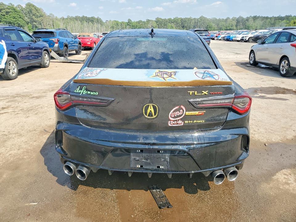 2022 Acura Tlx VIN 19UUB7F0XNA001428 COPART salvage auction — FRONT END, Sc - Cert Of Title-Salvage, sold $4,400 on 2026-07-04 (photo 6)