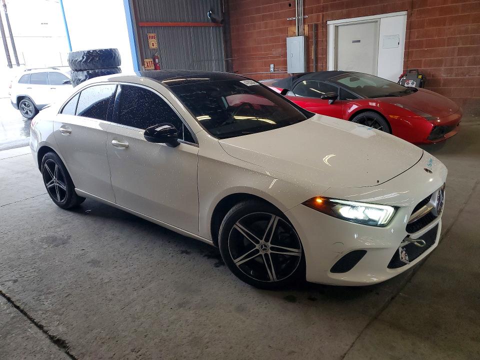 2019 Mercedes-benz A-klasse VIN WDD3G4EB7KW021119 COPART salvage auction — FRONT END, Salvage Title, sold $4,700 on 2026-07-15 (photo 4)