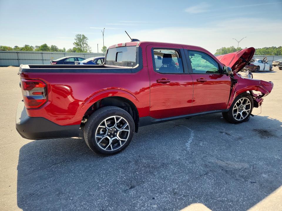 2025 Ford Maverick VIN 3FTTW8S37SRB15764 COPART salvage auction — FRONT END, Nc - Salvage Certificate Of Title, sold $4,100 on 2026-07-02 (photo 3)