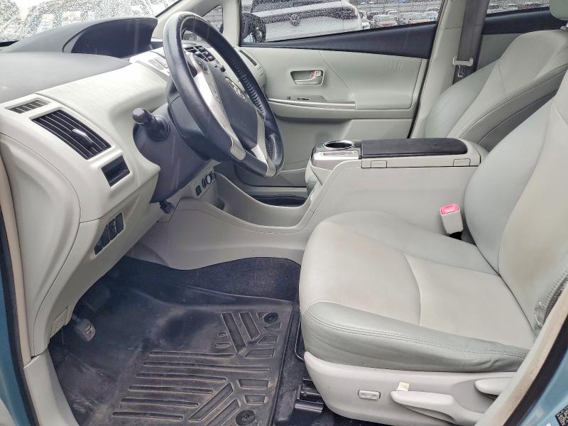 2014 Toyota Prius v VIN JTDZN3EU6EJ005100 COPART salvage auction — SIDE, CA - SALVAGE CERTIFICATE, sold $2,100 on 2026-07-20 (photo 7)