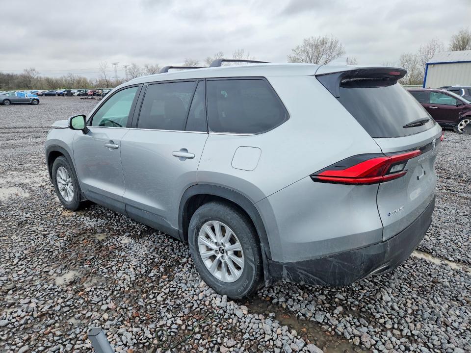 2024 Toyota Highlander VIN 5TDACAB5XRS027940 COPART salvage auction — FRONT END, Il - Salvage Certificate, sold $17,600 on 2026-07-06 (photo 2)
