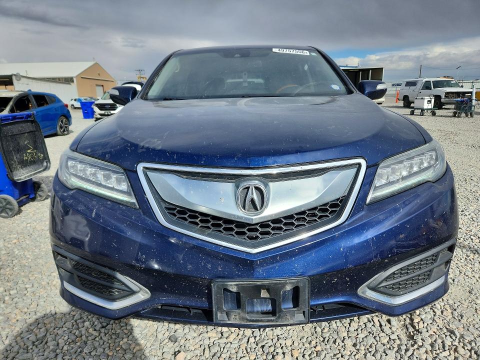 2016 Acura Rdx VIN 5J8TB4H53GL002124 COPART salvage auction — SIDE, CO - PUBLIC - SALVAGE TITLE (P), sold $3,300 on 2026-07-02 (photo 5)