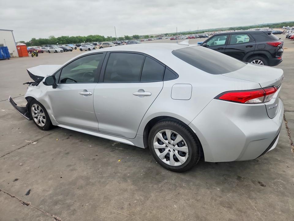 2022 Toyota Corolla VIN JTDEPMAE9N3009997 COPART salvage auction — FRONT END, Tx - Certificate Of Title, sold $3,150 on 2026-07-23 (photo 2)