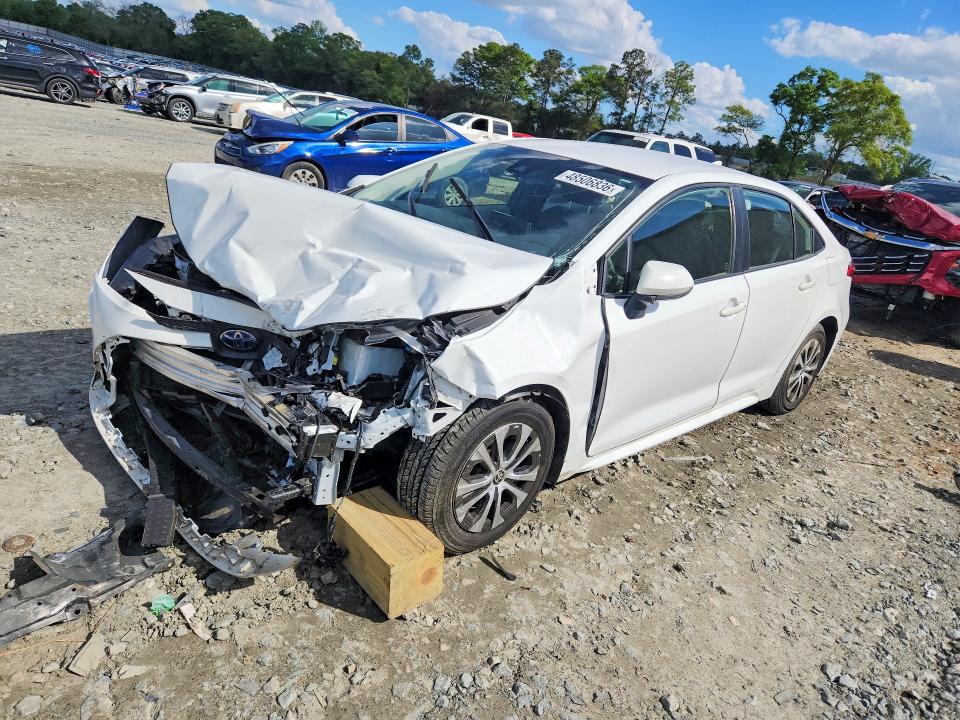 2022 Toyota Corolla VIN JTDEAMDE6N3012871 COPART salvage auction — FRONT END, Ga - Cert Of Title-Salvage, sold $3,950 on 2026-07-09 (photo 1)
