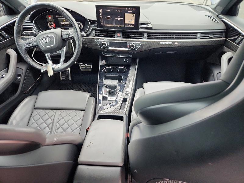 2021 Audi Rs4 VIN WAUC4AF42MA065141 COPART salvage auction — FRONT END, Or - Salvage Title Certificate, sold $8,400 on 2026-07-20 (photo 8)