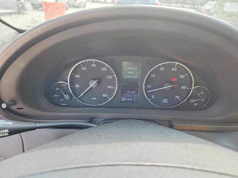 2007 Mercedes-benz C-klasse VIN WDBRF52H77E023342 COPART salvage auction — SIDE, Ga - Cert Of Title-Salvage, sold $400 on 2026-07-09 (photo 9)