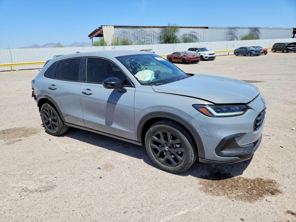 2025 Honda Hr-v VIN 3CZRZ2H55SM740078 COPART salvage auction — UNDERCARRIAGE, Salvage Title, sold $8,600 on 2026-08-07 (photo 4)
