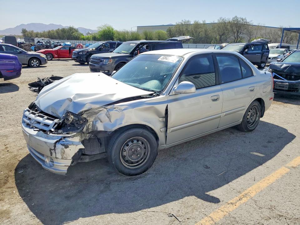 2005 Hyundai Accent VIN KMHCG45CX5U625326 COPART salvage auction — FRONT END, UT - SALVAGE CERTIFICATE, sold $125 on 2026-07-14 (photo 1)