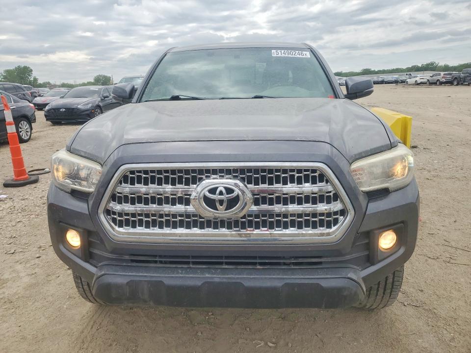 2017 Toyota Tacoma VIN 3TMCZ5AN2HM108218 COPART salvage auction — REAR END, Ks - Cert Of Title-Salvage, sold $10,700 on 2026-07-09 (photo 5)