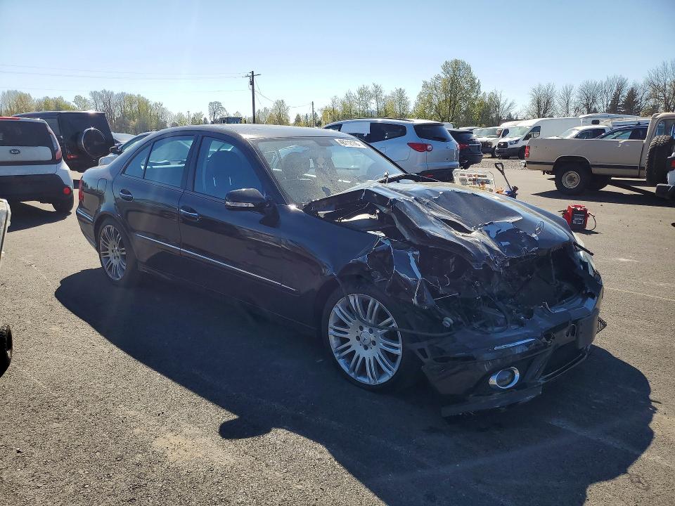 2009 Mercedes-benz E-klasse VIN WDBUF56X09B383732 COPART salvage auction — FRONT END, Or - Lien Papers Salvage, sold $300 on 2026-08-12 (photo 4)