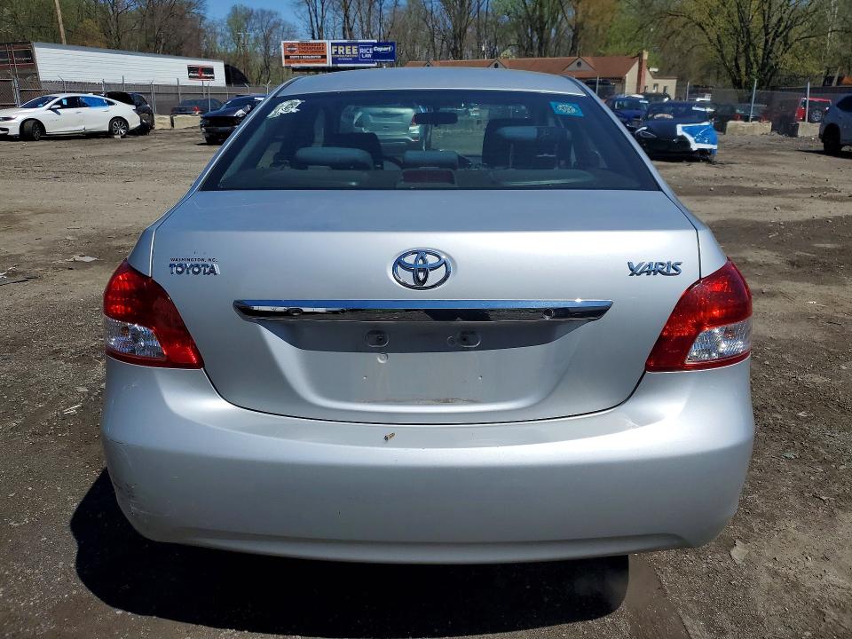 2010 Toyota Yaris VIN JTDBT4K36A4078548 COPART salvage auction — FRONT END, Md - Cert Of Salvage > 75% Damage, sold $125 on 2026-07-28 (photo 6)