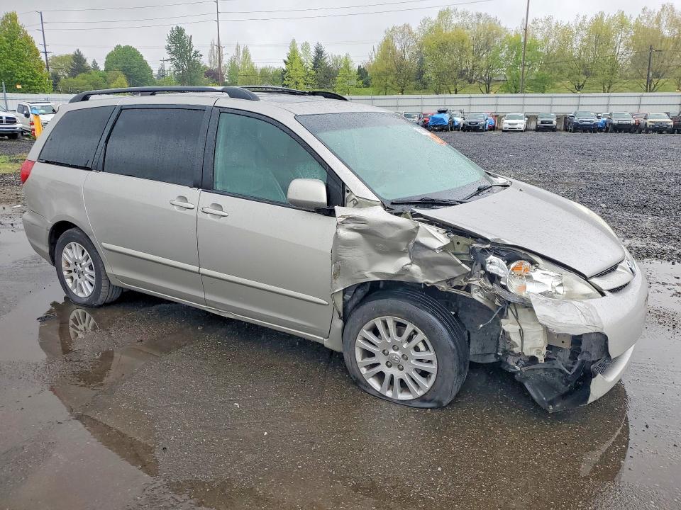 2009 Toyota Sienna VIN 5TDZK22C29S265470 COPART salvage auction — FRONT END, OR - SALVAGE TITLE CERTIFICATE, sold $525 on 2026-07-27 (photo 4)