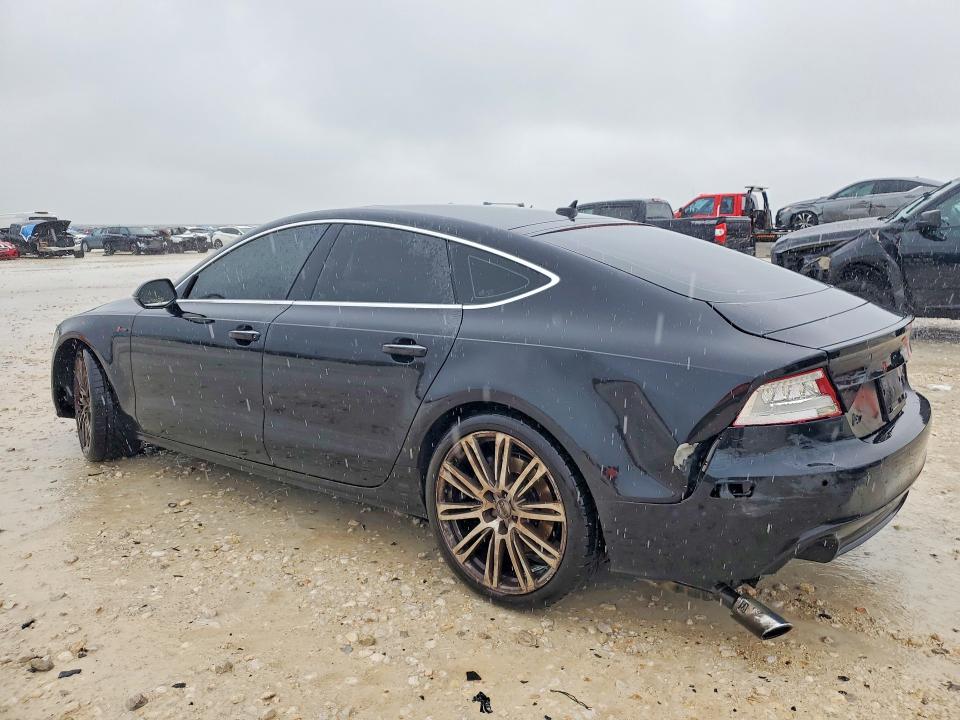 2013 Audi A7 VIN WAUYGAFC4DN052825 COPART salvage auction — REAR END, Tx - Salvage Vehicle Title, sold $600 on 2026-07-09 (photo 2)