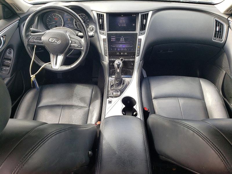 2021 Infiniti Q50 VIN JN1EV7BP7MM700920 COPART salvage auction — REAR END, Salvage Title, sold $4,700 on 2026-07-28 (photo 8)