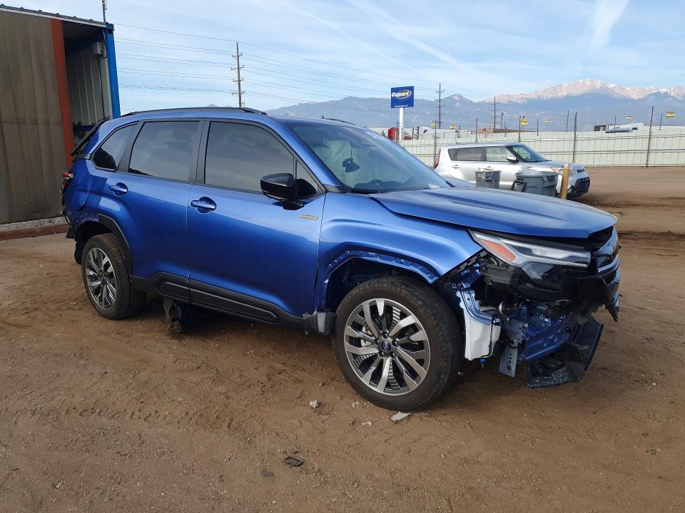 2025 Subaru Forester VIN JF2SLSTDXSH441179 COPART salvage auction — REAR END, Co - Salvage Title, sold $4,300 on 2026-07-13 (photo 4)